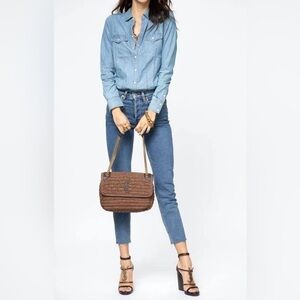 RE/DONE 90's High Rise Ankle Crop In SAF